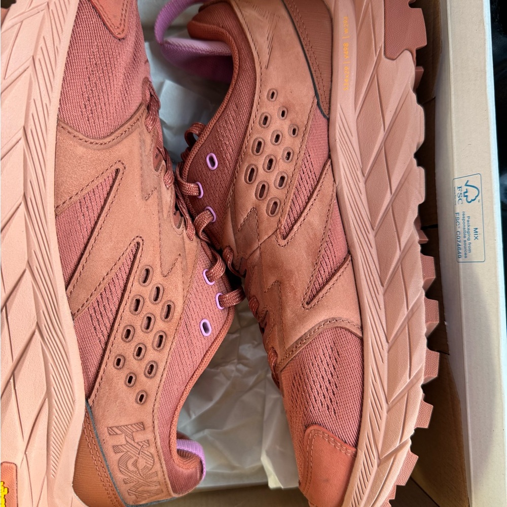 Hoka Pink Athletic Shoes